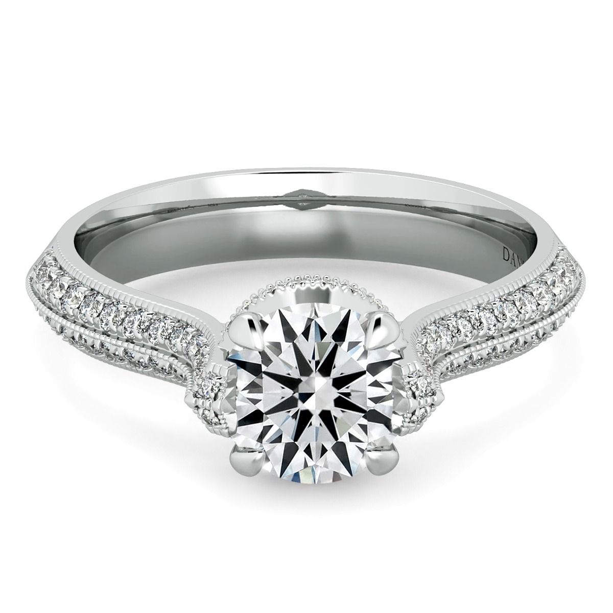 Classico Diamond Engagement Ring and Gold — image 1 of 9
