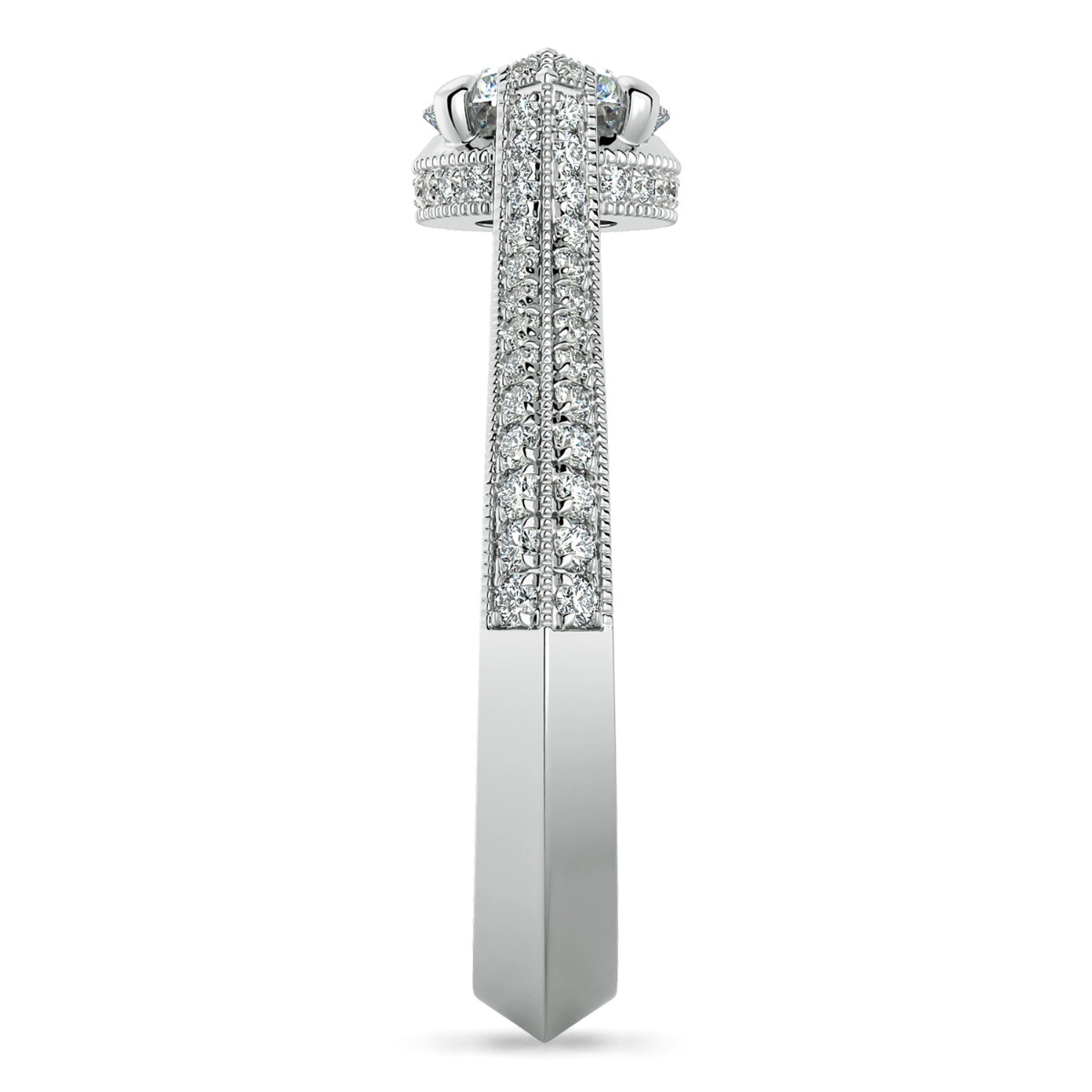 Classico Diamond Engagement Ring and Gold — image 4 of 9