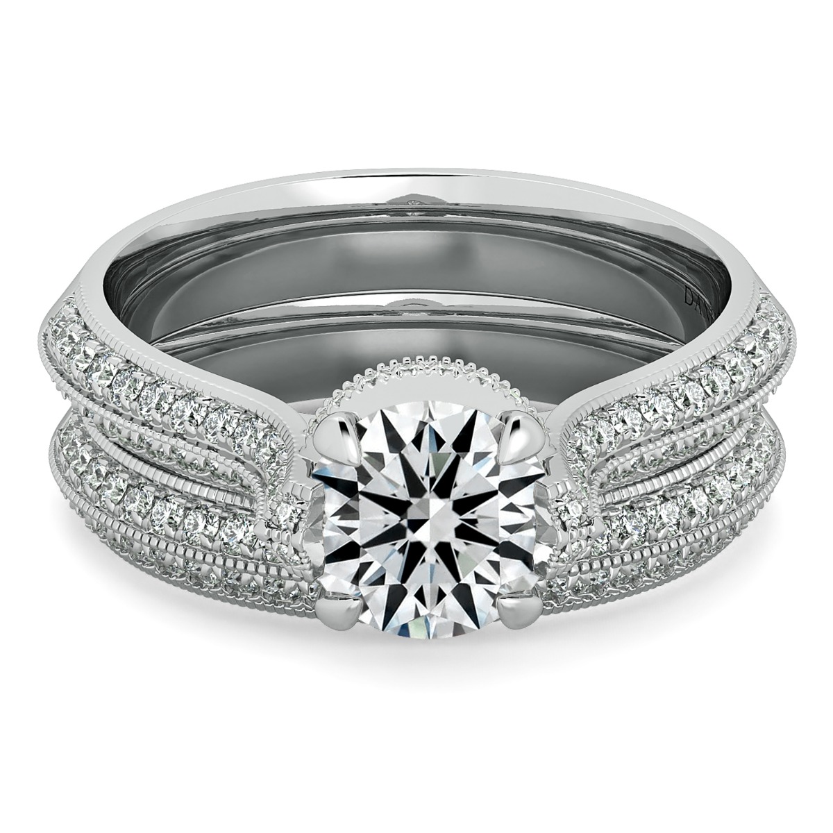 Classico Diamond Engagement Ring and Gold — image 5 of 9