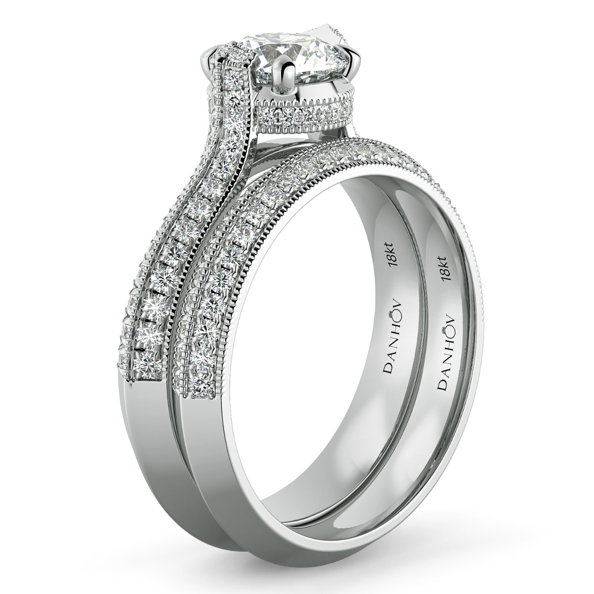 Classico Diamond Engagement Ring and Gold — image 6 of 9