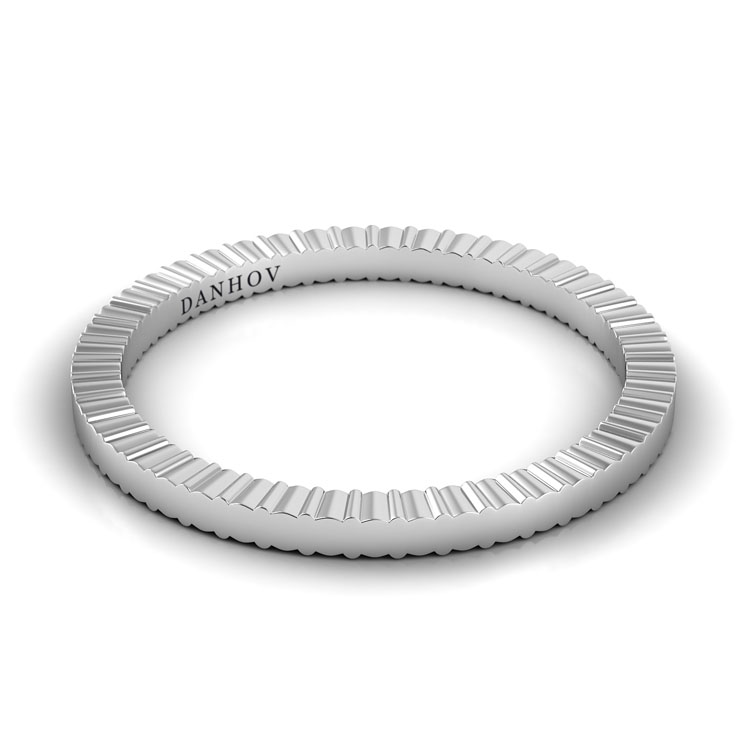 Carezza Flat Handmade Wedding Band