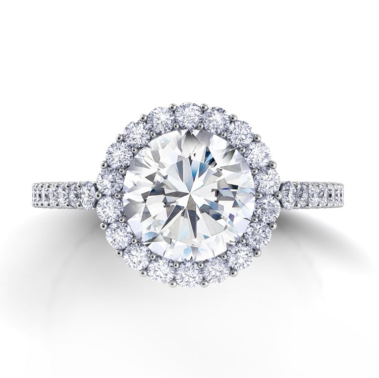 Carezza Award Winning Engagement Ring — image 3 of 4