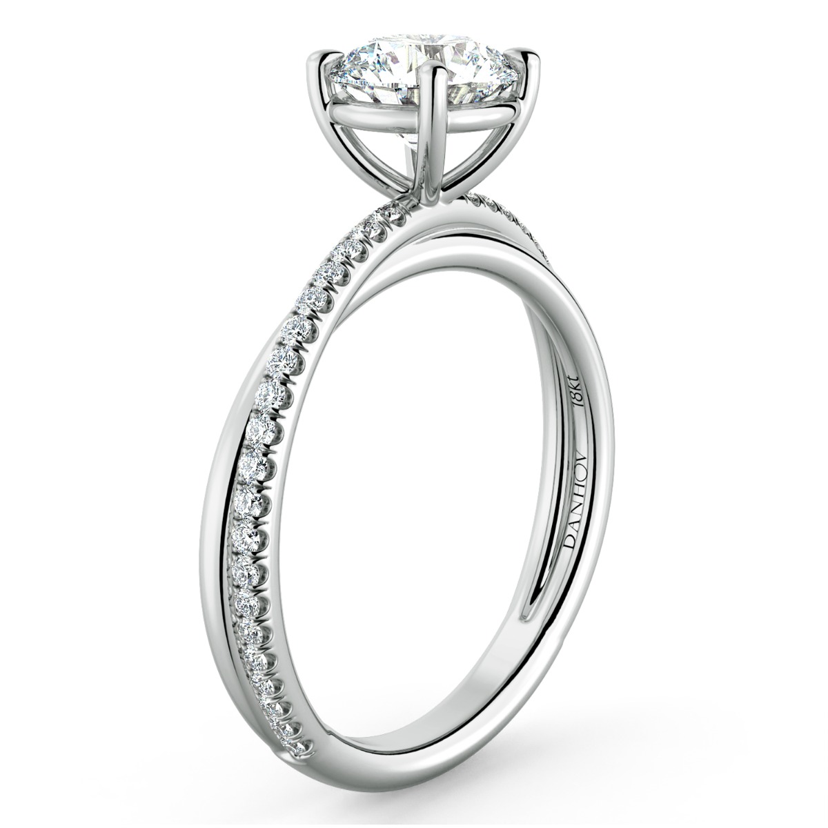 Eleganza Engagement Ring — image 2 of 9