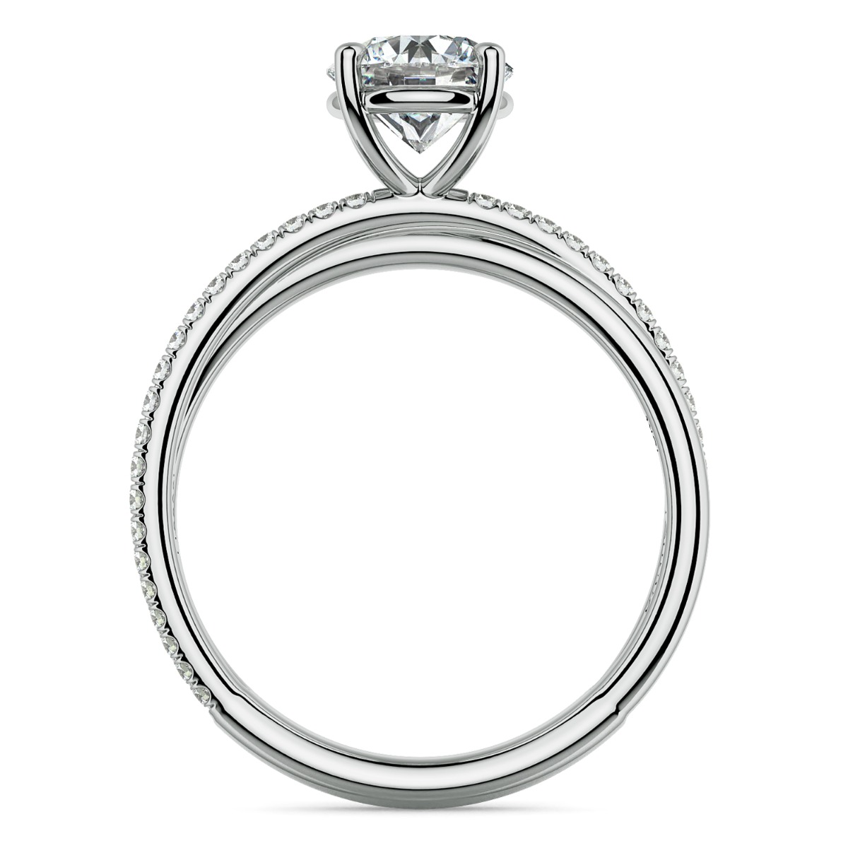 Eleganza Engagement Ring — image 3 of 9