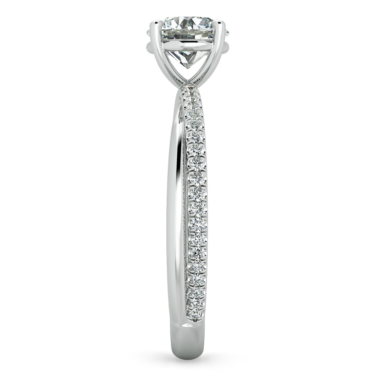 Eleganza Engagement Ring — image 4 of 9