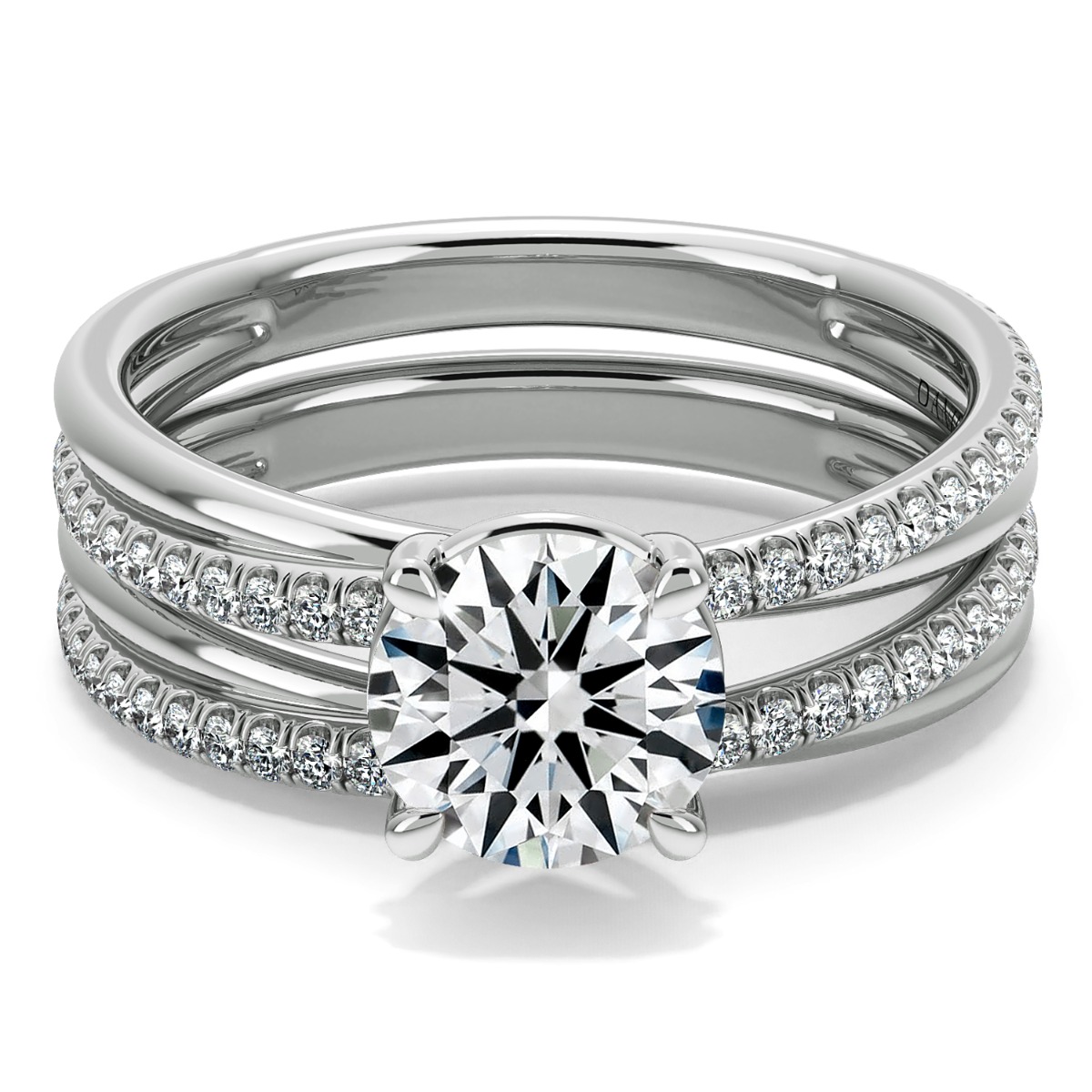 Eleganza Engagement Ring — image 5 of 9
