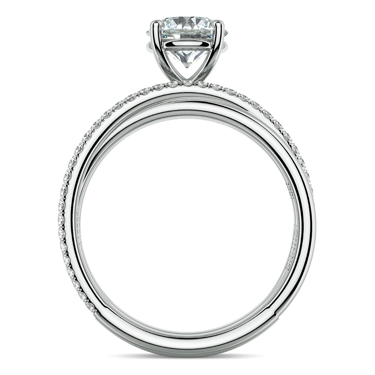 Eleganza Engagement Ring — image 7 of 9