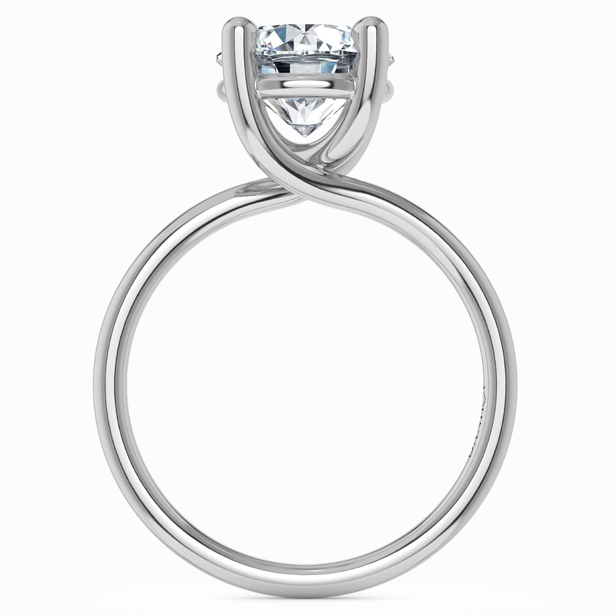 Eleganza Designer Engagement Ring — image 3 of 5