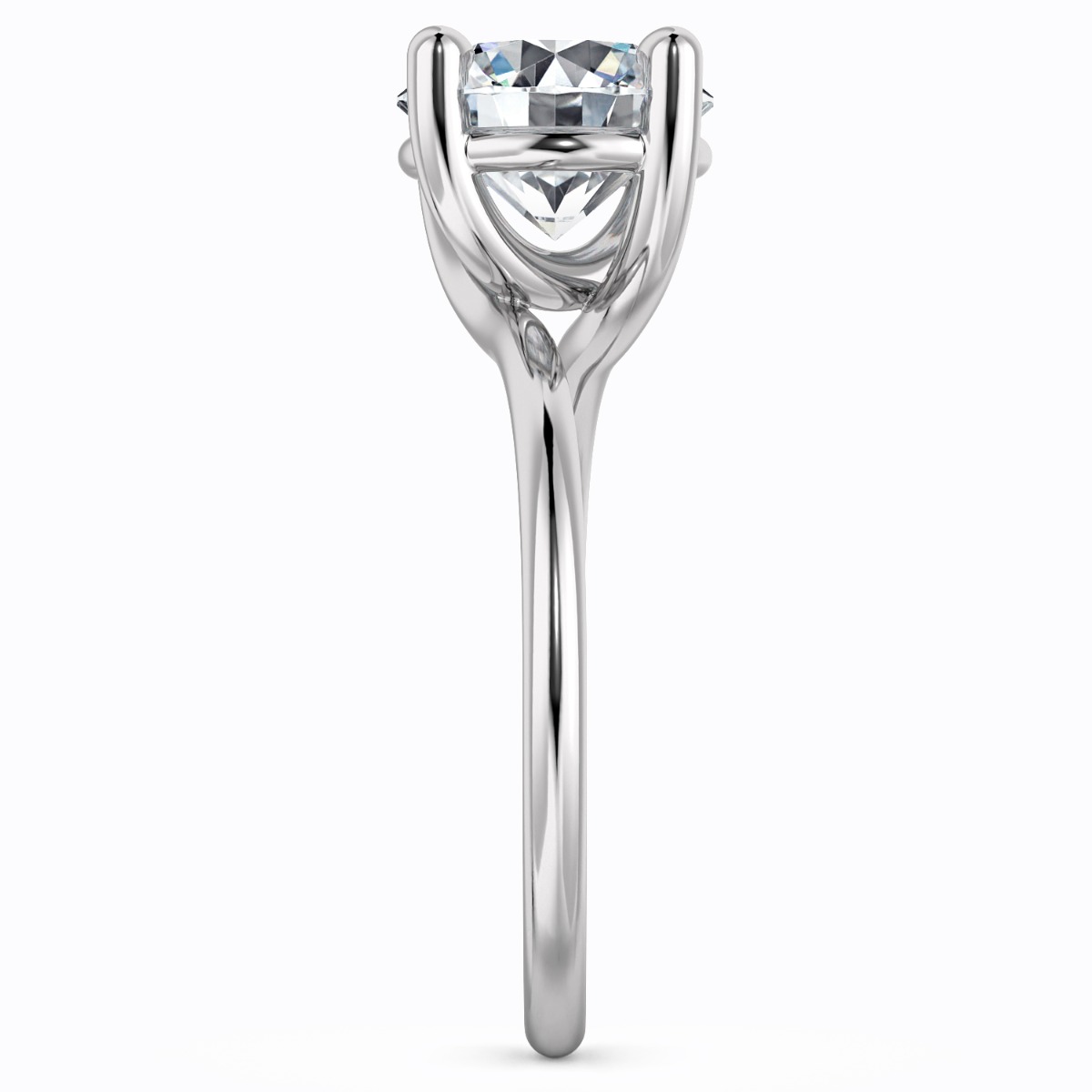 Eleganza Designer Engagement Ring — image 4 of 5