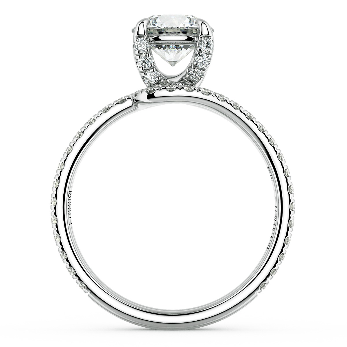 Eleganza Swirl Diamond Ring — image 7 of 9