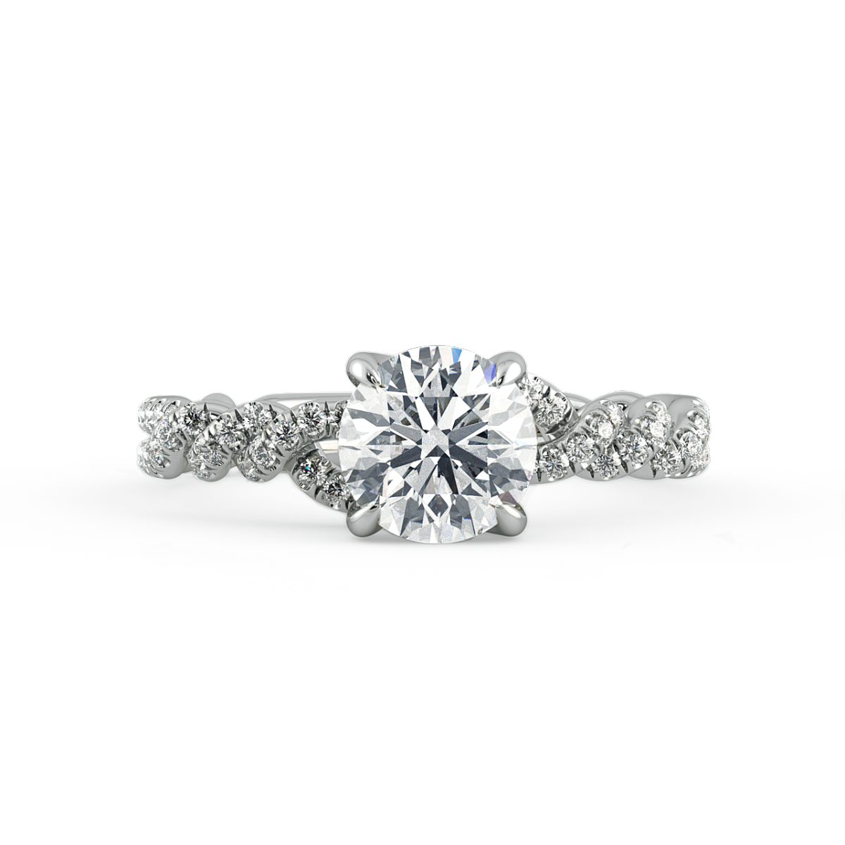 Eleganza Engagement Ring — image 1 of 1