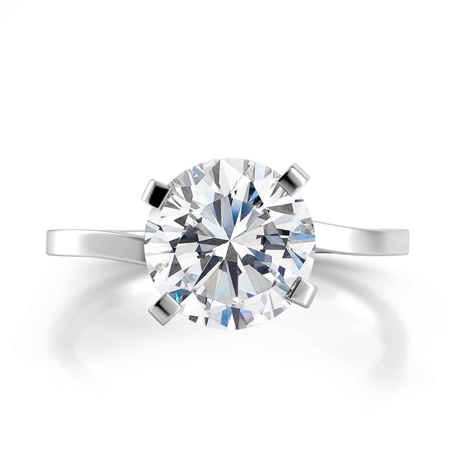 Eleganza Designer Engagement Ring — image 3 of 4
