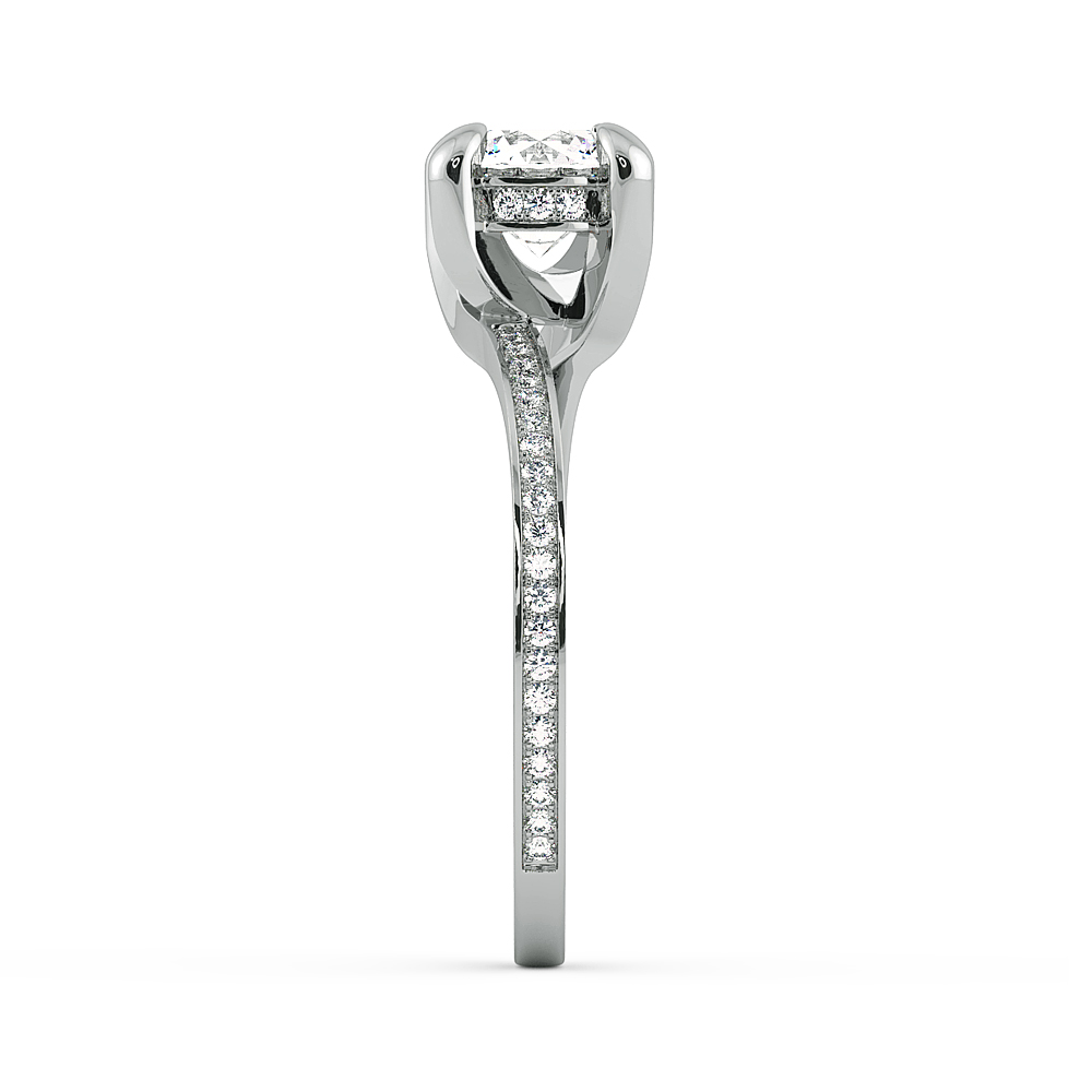 Eleganza Engagement Ring — image 4 of 9