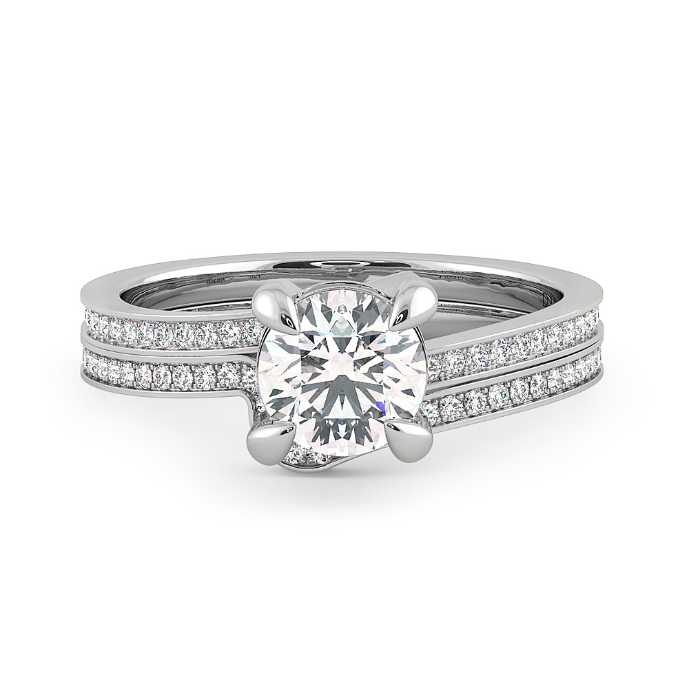 Eleganza Engagement Ring — image 5 of 9
