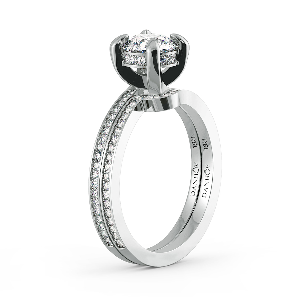 Eleganza Engagement Ring — image 6 of 9