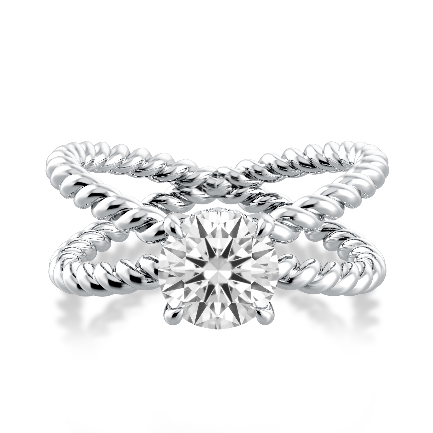 Eleganza One of a Kind Engagement Ring — image 4 of 4
