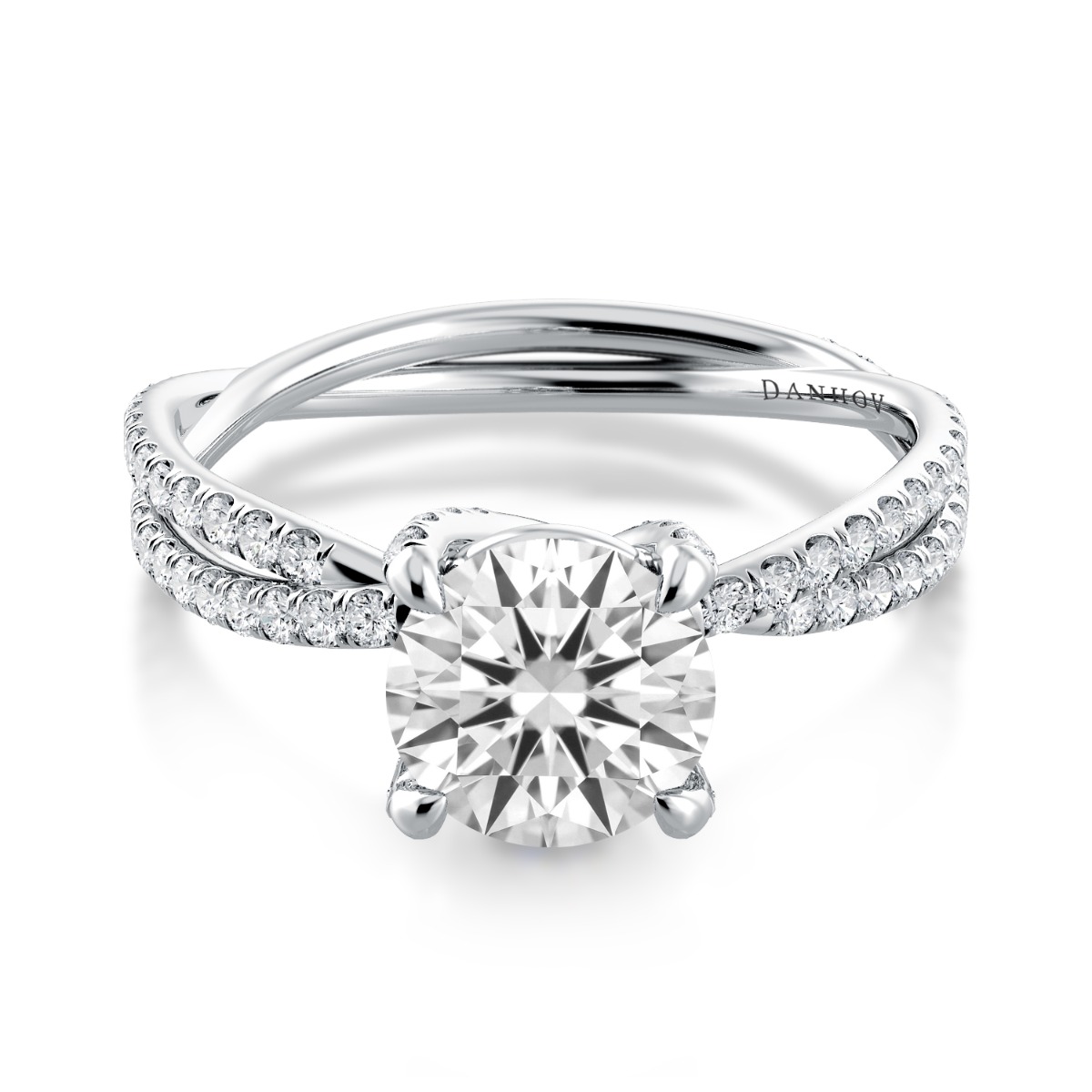 Eleganza Designer Engagement Ring — image 1 of 4