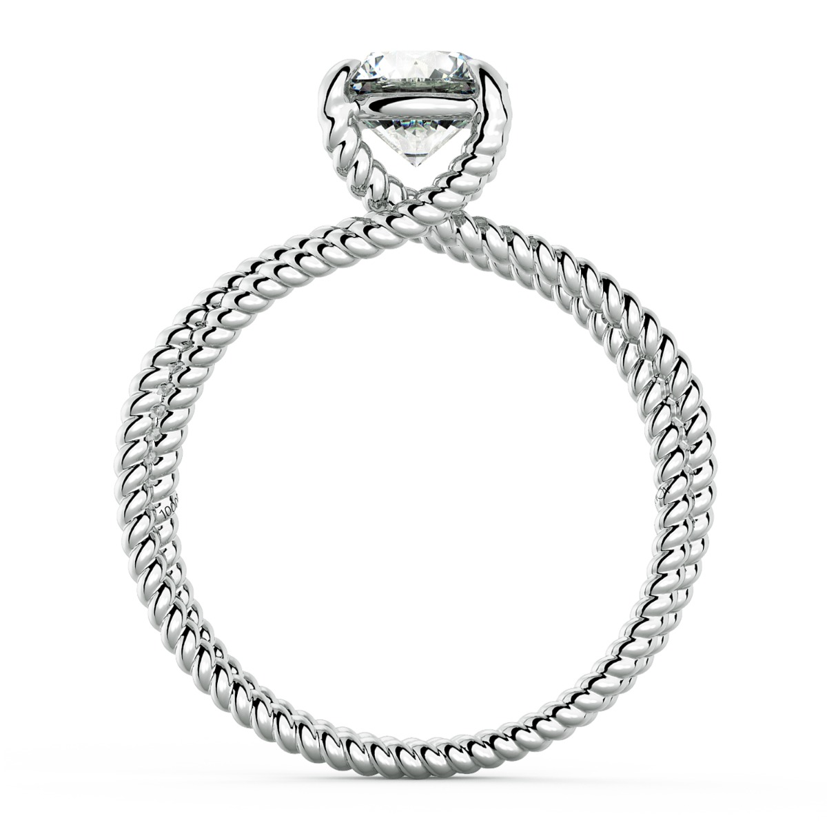 Eleganza Delicate Engagement Ring — image 3 of 9