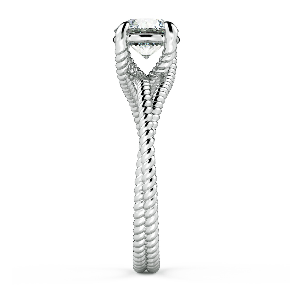 Eleganza Delicate Engagement Ring — image 4 of 9