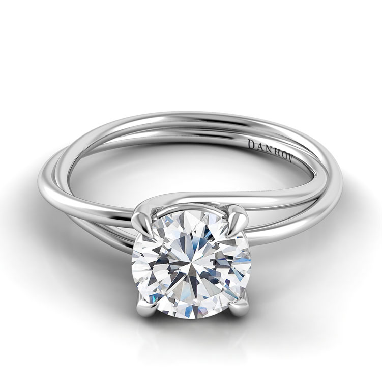 Eleganza Braided Engagement Ring — image 1 of 4