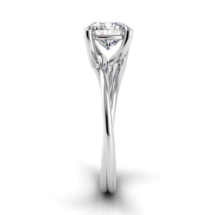 Eleganza Braided Engagement Ring — image 4 of 4