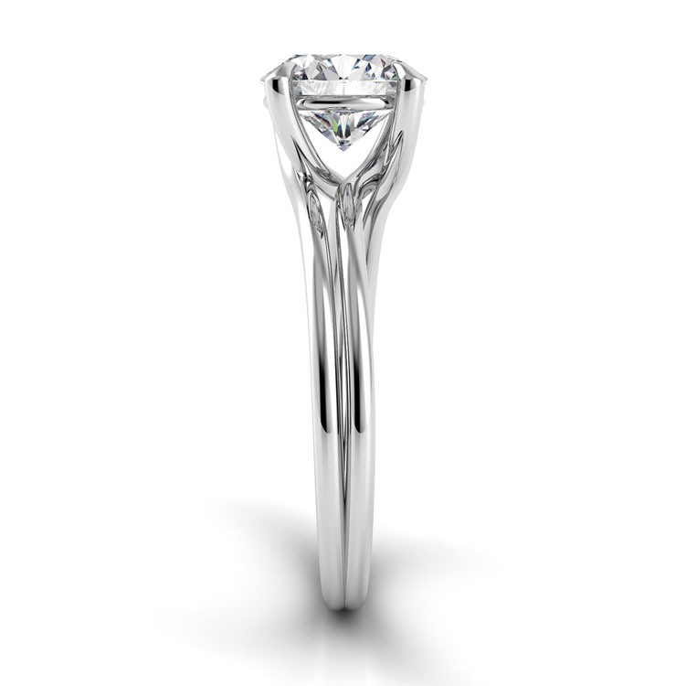 Eleganza Double Shank Engagement Ring — image 4 of 4